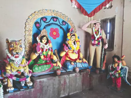 Jumbo threat forces Shimladangi Temple to shift its Kali Puja fair to moonlit night Jumbo threat forces Shimladangi Temple to shift its Kali Puja fair to moonlit night