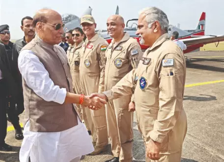 Rajnath hails HAL for giving 24x7 support to IAF during Op Sindoor Rajnath hails HAL for giving 24x7 support to IAF during Op Sindoor