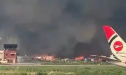 Massive fire at Dhaka airport, all flights suspended