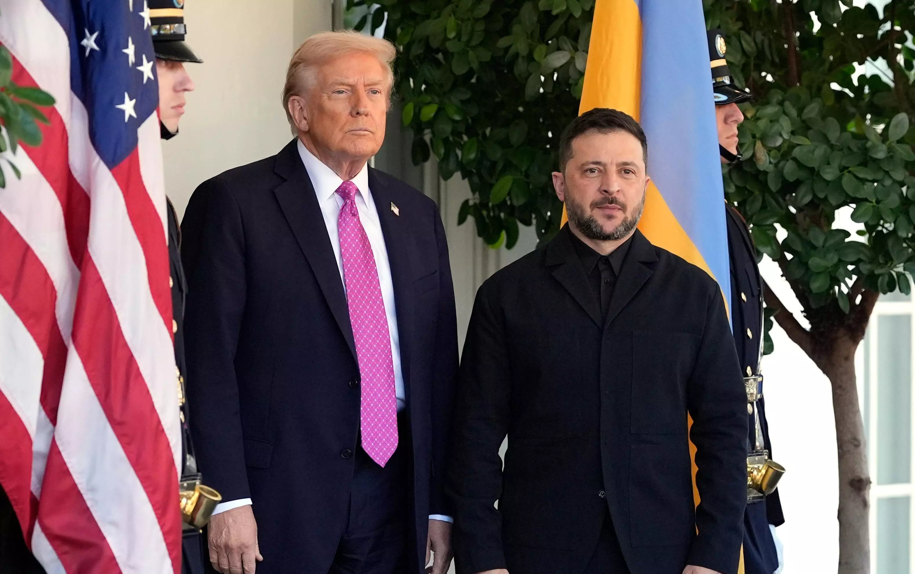 After Zelenskyy meeting, Trump calls on Ukraine, Russia to stop where they are and end war After Zelenskyy meeting, Trump calls on Ukraine, Russia to stop where they are and end war