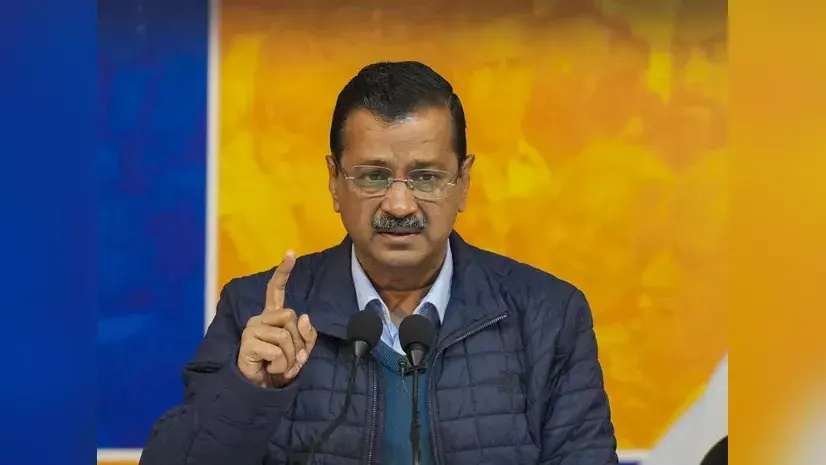 BJP, AAP trade barbs | Kejriwal accuses saffron party of pushing Delhi into chaos BJP, AAP trade barbs | Kejriwal accuses saffron party of pushing Delhi into chaos