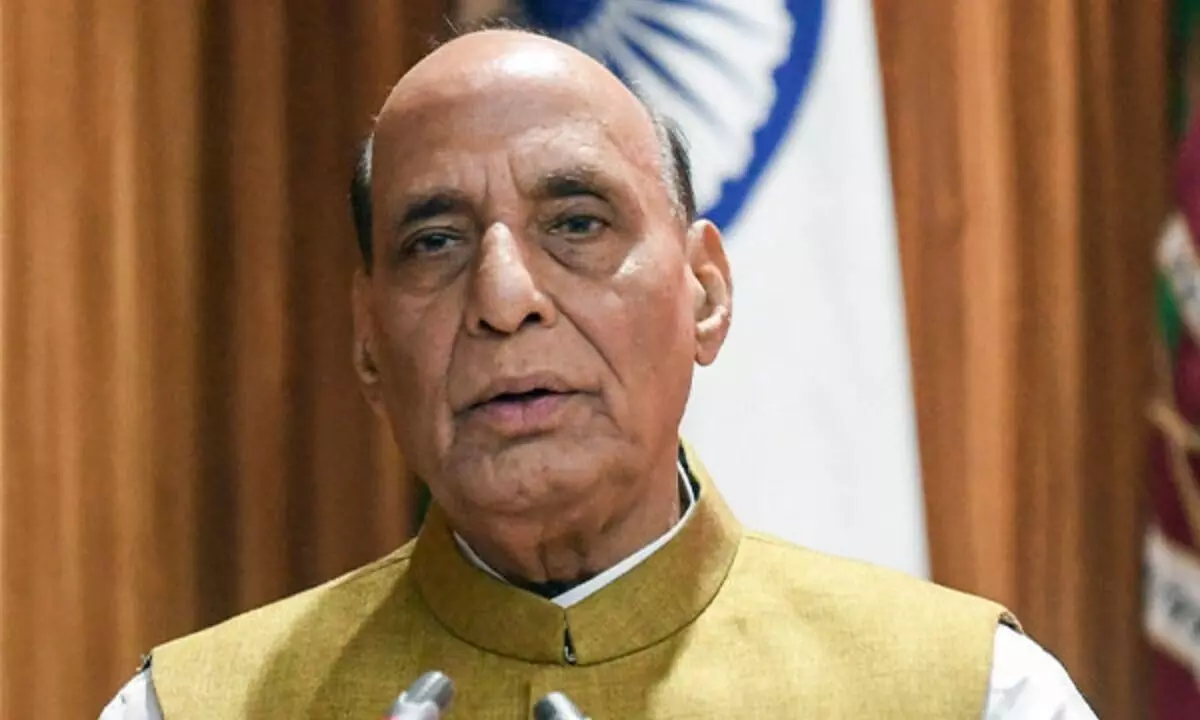 Rajnath to lead solemn tributes on Police Commemoration Day at National Police Memorial Rajnath to lead solemn tributes on Police Commemoration Day at National Police Memorial