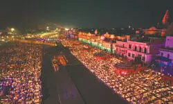 Ayodhya scripts history again as 26 lakh diyas illuminate Saryu