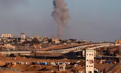Israel strikes Gaza in first major test of ceasefire