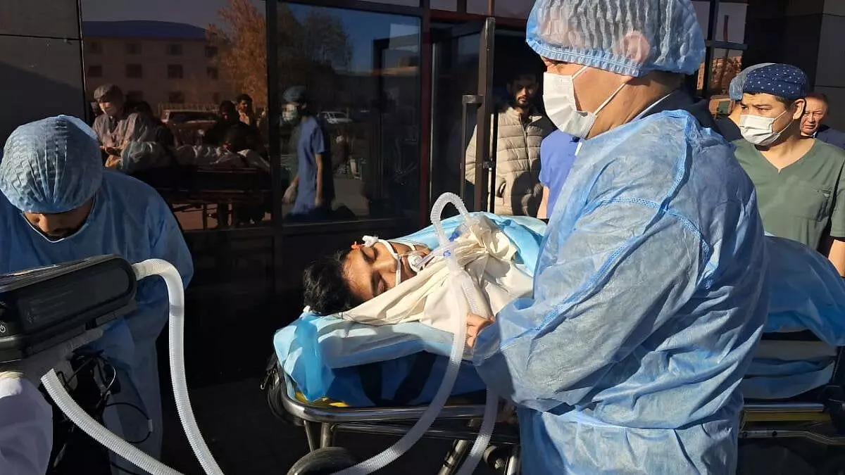 Indian MBBS student suffers brain stroke in Russia, airlifted to Jaipur Indian MBBS student suffers brain stroke in Russia, airlifted to Jaipur
