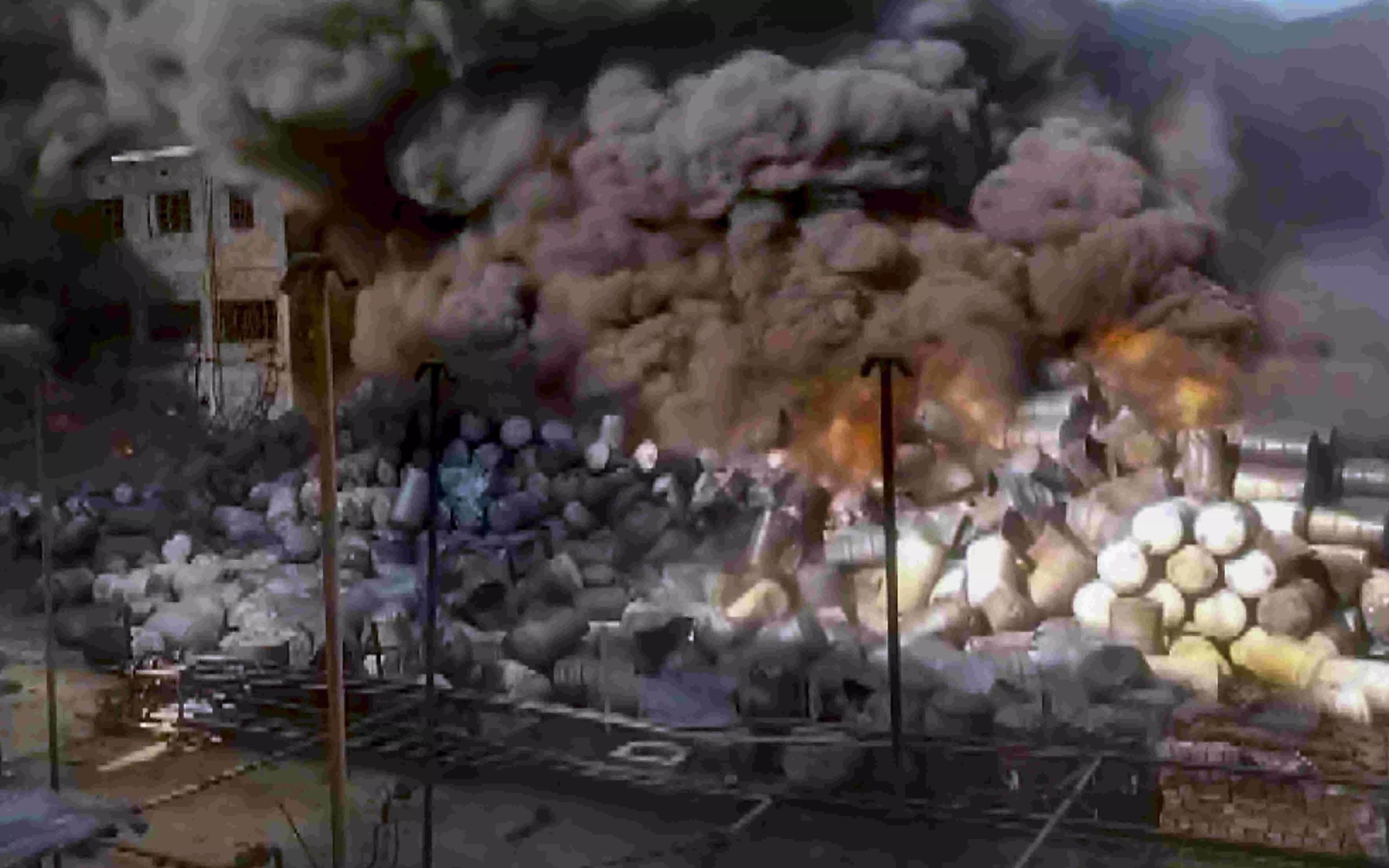 Fire at chemical factory near Barrackpore in West Bengal
