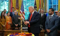 Trump hosts Diwali celebration at White House, says US-India ties very good