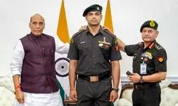 Rajnath Singh confers rank of Honorary Lieutenant Colonel to javelin star Neeraj Chopra