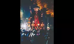 Divine spectacle: Bama Kali festival leaves devotees awestruck