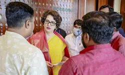 Shift tribal students from unfit govt school to safe premises in Wayanad: Priyanka Gandhi Shift tribal students from unfit govt school to safe premises in Wayanad: Priyanka Gandhi
