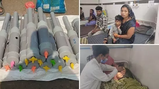 14 kids lose eyesight in Madhya Pradesh playing with carbide gun on Diwali 14 kids lose eyesight in Madhya Pradesh playing with carbide gun on Diwali