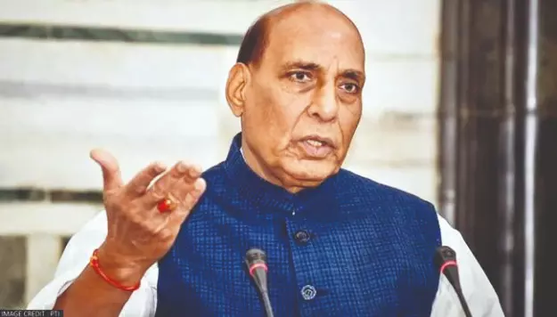 Pak will think twice before attempting any misadventure against India: Rajnath Pak will think twice before attempting any misadventure against India: Rajnath