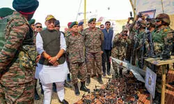 Never underestimate adversaries: Rajnath to top Army commanders Never underestimate adversaries: Rajnath to top Army commanders