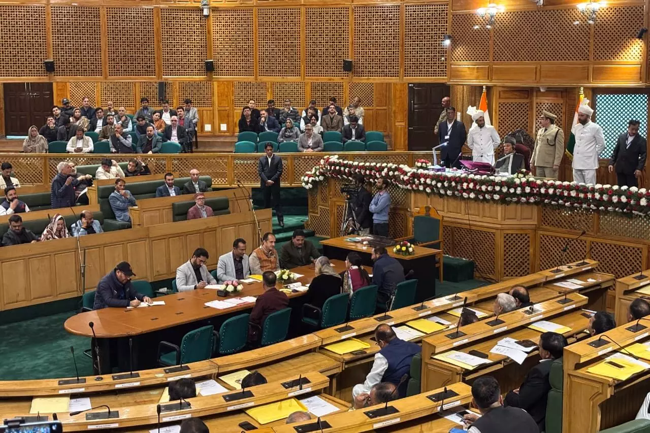 Voting underway for four Rajya Sabha seats in J&K Voting underway for four Rajya Sabha seats in J&K