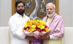 Maharashtra Deputy CM Shinde meets PM Modi