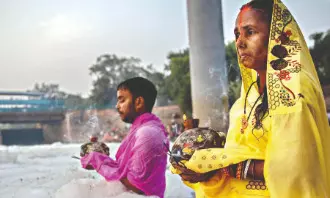 When devotion meets pollution: Yamuna River’s double image When devotion meets pollution: Yamuna River’s double image