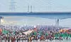 Chhath Puja celebrations begin with fervour, tight security, & traffic curbs Chhath Puja celebrations begin with fervour, tight security, & traffic curbs
