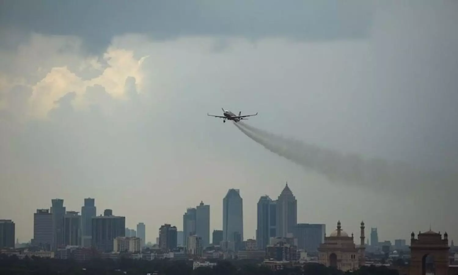 Aircraft takes off from Kanpur for 1st cloud-seeding trial in Delhi; exercise likely in Burari