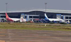 All 32 flights operating from Vizag Airport cancelled due to Cyclone Montha All 32 flights operating from Vizag Airport cancelled due to Cyclone Montha