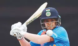 Shafali trains for Australia test Shafali trains for Australia test