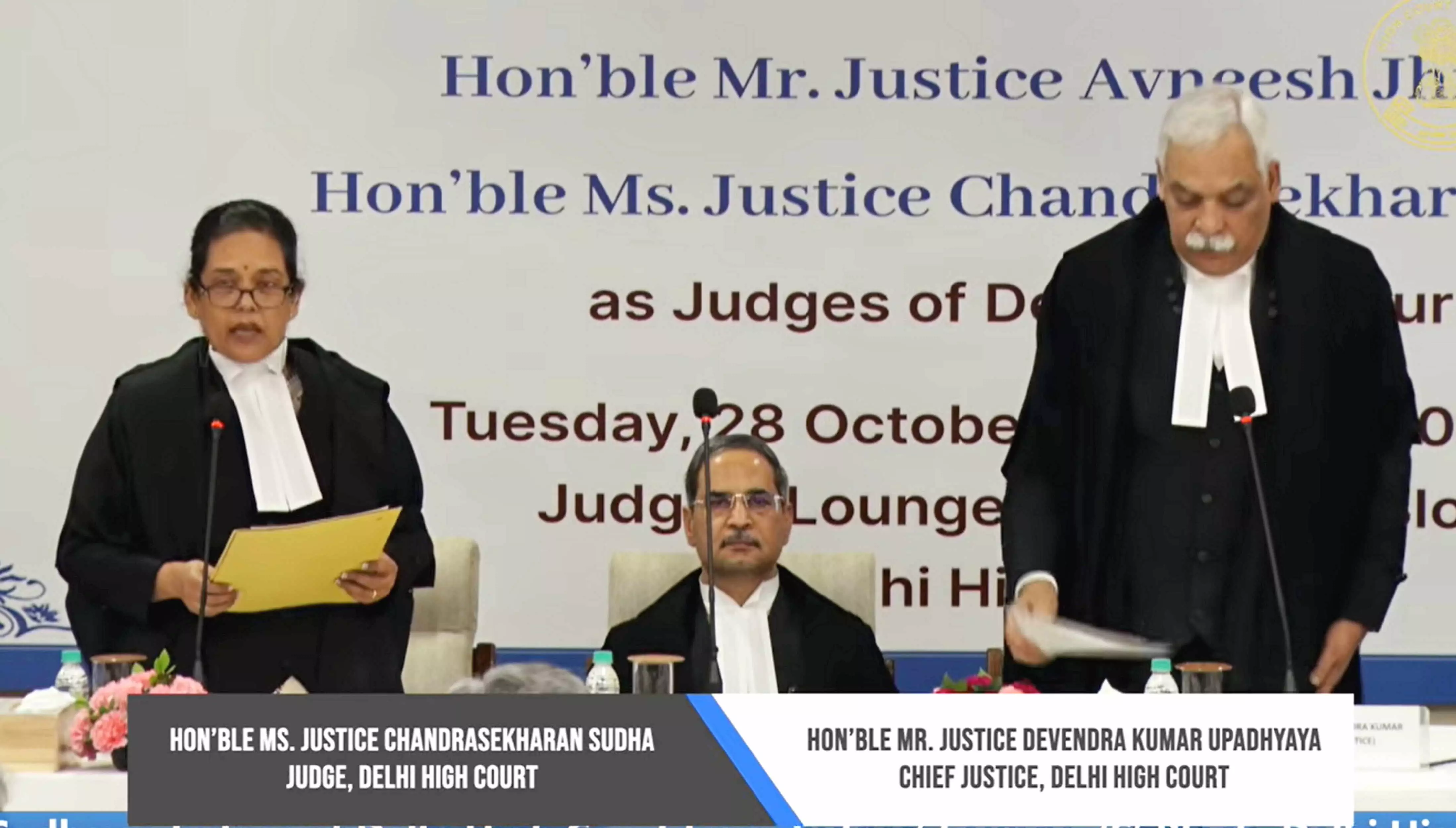 Three new judges take oath at Delhi High Court, strength rises to 44