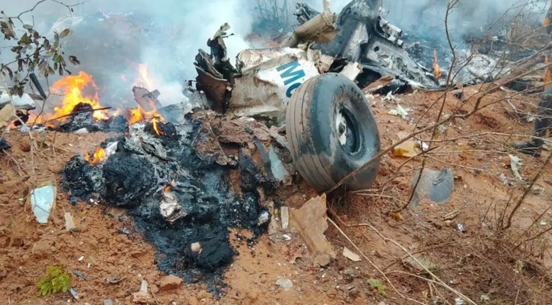 Small plane crashes in Kenyan coastal region of Kwale, with 12 people feared dead Small plane crashes in Kenyan coastal region of Kwale, with 12 people feared dead