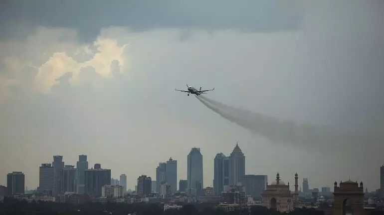 Aircraft takes off from Kanpur for 1st cloud-seeding trial in Delhi; exercise likely in Burari Aircraft takes off from Kanpur for 1st cloud-seeding trial in Delhi; exercise likely in Burari