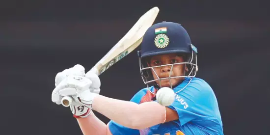 Shafali trains for Australia test Shafali trains for Australia test