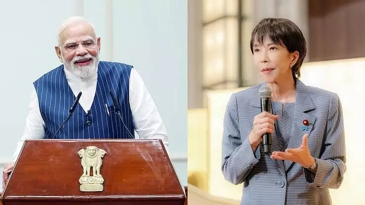 PM Modi speaks to his new Japanese counterpart Sanae Takaichi PM Modi speaks to his new Japanese counterpart Sanae Takaichi
