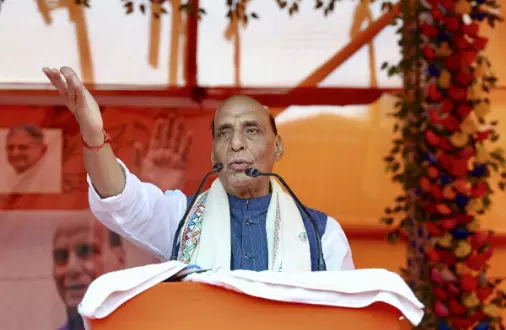 2/3rds majority for NDA in Bihar to be befitting tribute to Nehru on his birthday on Nov 14: Rajnath 2/3rds majority for NDA in Bihar to be befitting tribute to Nehru on his birthday on Nov 14: Rajnath