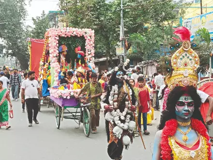Grand 99th ‘Gostho Leela Festival’ commences in Raiganj Grand 99th ‘Gostho Leela Festival’ commences in Raiganj