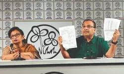 TMC charges EC–BJP nexus in ‘mass voter list manipulation’, seeks probe TMC charges EC–BJP nexus in ‘mass voter list manipulation’, seeks probe