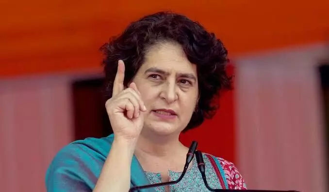 Women should use their collective force as political strength: Priyanka Gandhi