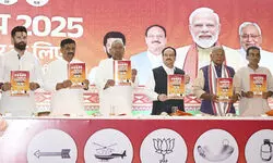 NDA releases manifesto for Bihar polls; promises jobs to one cr youth, free education, infra growth