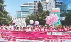 Ruby General Hosp organises awareness rally for breast cancer Ruby General Hosp organises awareness rally for breast cancer