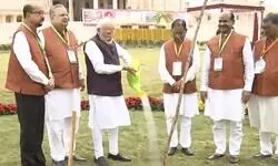 PM Modi inaugurates Chhattisgarhs new assembly complex at Nava Raipur