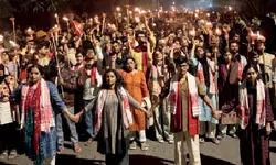 JNU students unite against privatisation JNU students unite against privatisation