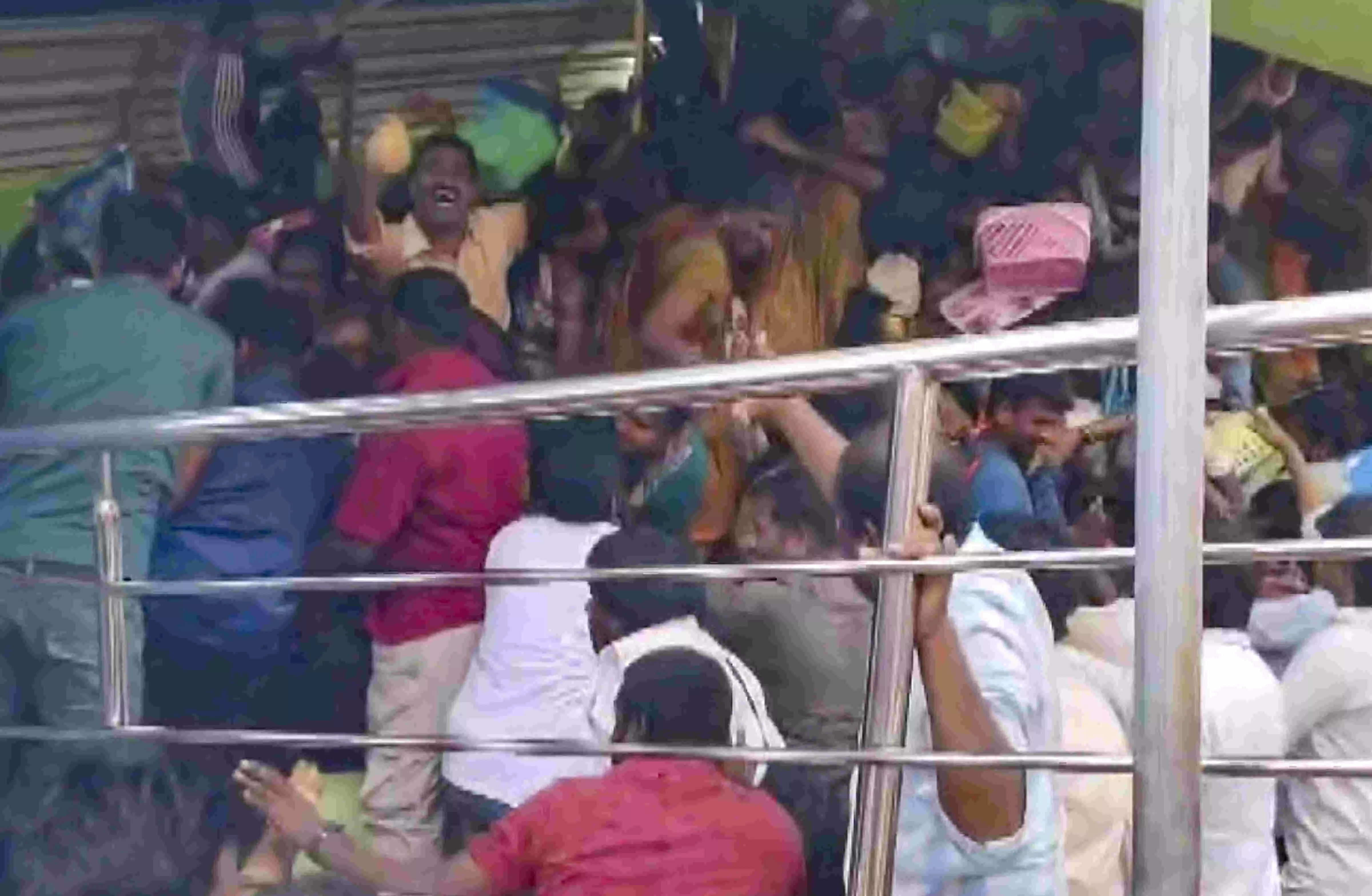 At least 10 people killed in stampede at Kasibugga temple in Andhra; PM Modi expresses grief, announces ex gratia of ₹2 lakh At least 10 people killed in stampede at Kasibugga temple in Andhra; PM Modi expresses grief, announces ex gratia of ₹2 lakh