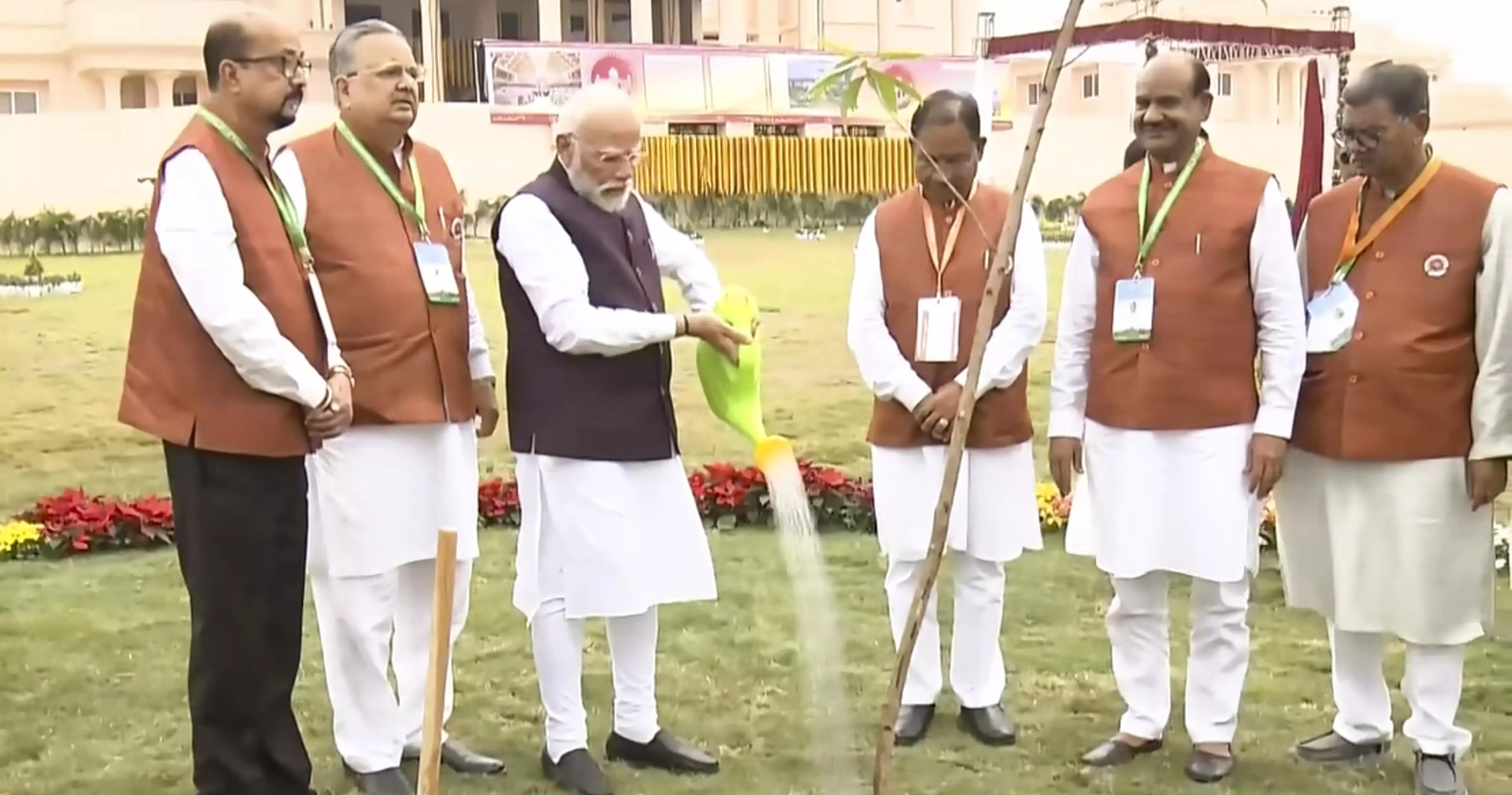 PM Modi inaugurates Chhattisgarhs new assembly complex at Nava Raipur PM Modi inaugurates Chhattisgarhs new assembly complex at Nava Raipur