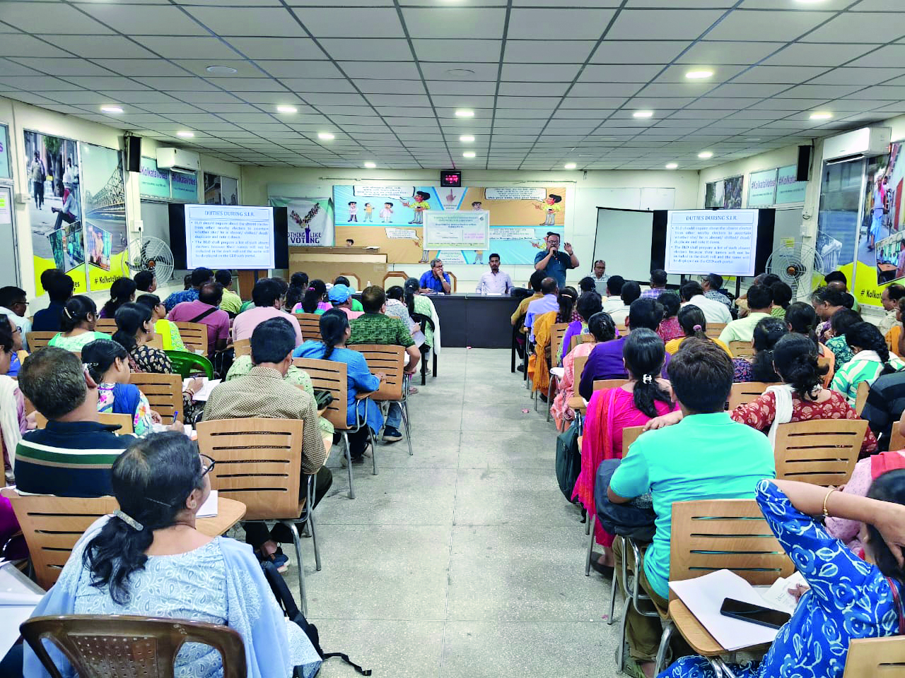 BLOs raise security, duty concerns as EC begins training ahead of SIR BLOs raise security, duty concerns as EC begins training ahead of SIR