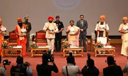 President Murmu emphasises womens role in Indias development at Patanjali University convocation President Murmu emphasises womens role in Indias development at Patanjali University convocation