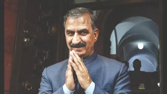 Sukhu vows to wipe out ‘chitta’ from Himachal