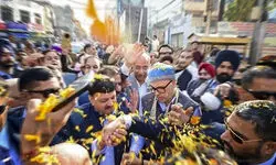 Omar gets grand welcome in Jammu as historic Darbar Move resumes after 4 years