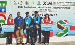 SNU students to represent India at ‘BRICS   Skills Competition 2025’ in China