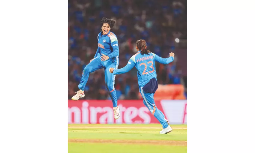 Shafali answers destiny’s call