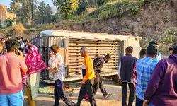 Mini bus overturns in J-K’s Rajouri; many students among 28 injured