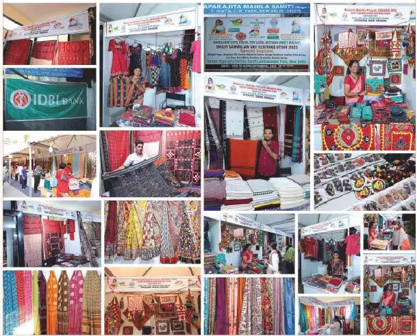At Odisha Festival, artisans tell stories through fabric, colour, tradition