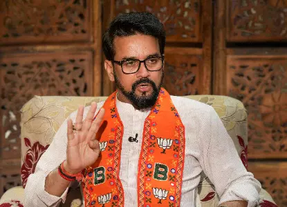 RJD removed Lalu Prasad’s image from poll posters to hide ‘jungle raj’: Anurag Thakur