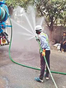 MCD intensifies war against dust, toxic air MCD intensifies war against dust, toxic air