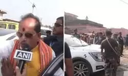 On poll day, Bihar Dy CM alleges his convoy attacked by RJD supporters; EC asks DGP to take action On poll day, Bihar Dy CM alleges his convoy attacked by RJD supporters; EC asks DGP to take action